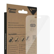 Заредете изображение във визуализатора на галерията – PanzerGlass Classic Fit antibacterial glass for iPhone 14 Pro Max
