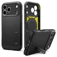 Заредете изображение във визуализатора на галерията – SPIGEN case RUGGED ARMOR compatible with MagSafe for IPHONE 18 Pro Max / 17 Pro Max matte black
