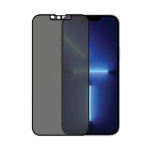 Заредете изображение във визуализатора на галерията – PanzerGlass E2E Microfracture Antibacterial Privacy Glass with Camera Protector for iPhone 13 Pro Max - With Black Frame
