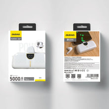 Заредете изображение във визуализатора на галерията – Mini bag-shaped Dudao K20SC power bank USB-C 5000mAh - white
