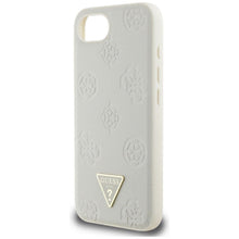 Заредете изображение във визуализатора на галерията – GUESS case for IPHONE 16e (SE 4 2025) compatible with MagSafe GUHMPSE4PGBTME (Grained PU Hot Stamp Peony Triangle Logo) beige
