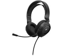 Заредете изображение във визуализатора на галерията – Wired headphones Jack 3,5 mm with microphone Corsair HS35 V2 Carbon black
