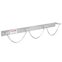 Заредете изображение във визуализатора на галерията – Wall holder for 3 gas cylinders, max. diameter 250 mm PRO-LINE cylinders
