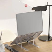 Заредете изображение във визуализатора на галерията – Stand regulated for laptop ART P24 aluminium
