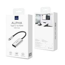Заредете изображение във визуализатора на галерията – WiWU - Legend series data cable Wi-C049 USB C to HDMI - black
