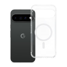 Заредете изображение във визуализатора на галерията – Case for Pixel 9 Pro XL / 10 Pro XL / 11 Pro XL Forcell F-Protect Clear Hybrid Premium compatible with MagSafe transparent
