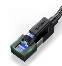 Заредете изображение във визуализатора на галерията – Ugreen NW153 Ethernet RJ45 Cat8 Cable Copper Core 1.5m - Black
