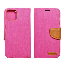 Заредете изображение във визуализатора на галерията – CANVAS Book case for IPHONE 16 Plus pink
