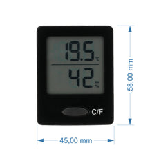 Заредете изображение във визуализатора на галерията – Digitial indoor theremometer IT02 black
