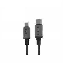 Заредете изображение във визуализатора на галерията – X-ONE TitanFlex data cable - type C to C - 5A max 240W 1,2 m black
