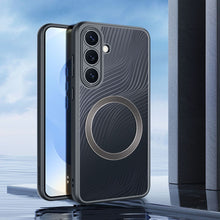 Заредете изображение във визуализатора на галерията – DUX DUCIS case AIMO MAG compatible with MagSafe for SAMSUNG S25 FE black
