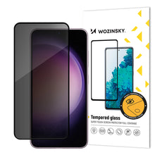 Заредете изображение във визуализатора на галерията – Wozinsky Privacy Glass Tempered Glass Privacy with Anti-spy Filter for Samsung Galaxy S24
