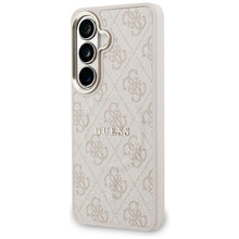 Заредете изображение във визуализатора на галерията – GUESS case for SAMSUNG S26 Plus GUHMS26MP4MSEGCP (4G Embossed Ring MagSafe) pink
