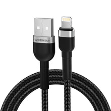 Заредете изображение във визуализатора на галерията – Wozinsky WNBAL1 USB-A / Lightning 2.4A cable 1 m - black
