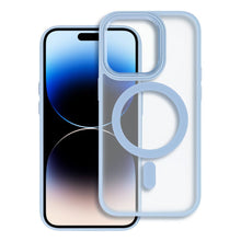 Заредете изображение във визуализатора на галерията – MATTE MAG COVER case compatible with MagSafe for IPHONE 17 Pro blue
