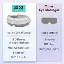 Заредете изображение във визуализатора на галерията – SKG E3-EN eye massager with compress and music - white
