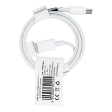 Заредете изображение във визуализатора на галерията – Cable USB C to Micro USB QC3.0 2,4A 18W C972 1 m white
