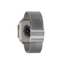 Заредете изображение във визуализатора на галерията – Amazing Thing Band Titan Metal Band TM49SV for Apple Watch 49/45 silver
