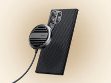Заредете изображение във визуализатора на галерията – Benks Etui Magnetic Armor Air Kevlar 600D for Samsung Galaxy S23 Ultra black
