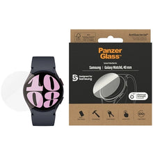 Заредете изображение във визуализатора на галерията – Antibacterial PanzerGlass Screen Protector for Samsung Galaxy Watch 6 40 mm
