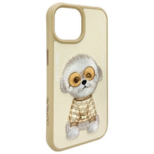 Заредете изображение във визуализатора на галерията – NIMMY case GLASSES COOL DOG for IPHONE 15 khaki

