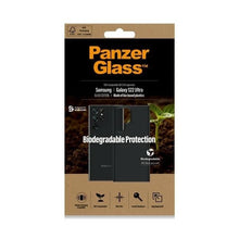 Заредете изображение във визуализатора на галерията – PanzerGlass Biodegradable Case for Samsung Galaxy S22 Ultra - black
