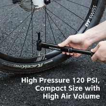 Заредете изображение във визуализатора на галерията – Rockbros 42320010001 hand pump for bicycle + screwdriver - black
