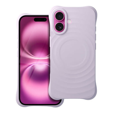 Гръб Silicone Zephyr Mag Cover съвместим с MagSafe за IPHONE 16 lilac