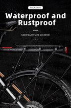 Заредете изображение във визуализатора на галерията – Rockbros 33210004001 bicycle rack with shelf - black
