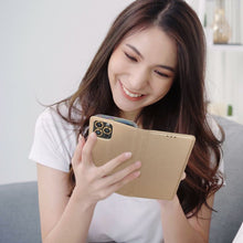 Заредете изображение във визуализатора на галерията – Flip case for Xiaomi 17T PRO Smart Case Book gold
