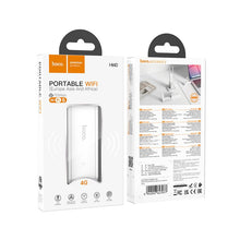 Заредете изображение във визуализатора на галерията – Portable wireless router USB A Hoco WiFi HI40 white
