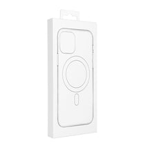 Заредете изображение във визуализатора на галерията – SILICONE MAG COVER (big hole) case compatible with MagSafe for IPHONE 17 Pro Max titanium
