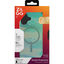 Заредете изображение във визуализатора на галерията – ZAGG case MILAN SNAP compatible with MagSafe for IPHONE 17 oil slick
