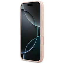 Заредете изображение във визуализатора на галерията – KARL LAGERFELD case for IPHONE 17 Pro compatible with MagSafe KLHMP17LSKIGROP (Silicone W/ KL Sketch &amp; Logo) pink
