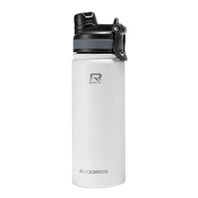 Заредете изображение във визуализатора на галерията – Rockbros 35210029005 bicycle thermal bottle for drinks 530 ml - white
