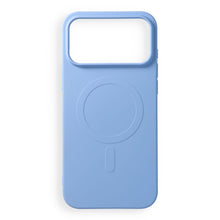 Заредете изображение във визуализатора на галерията – Case for iPhone 18 Pro Max / 17 Pro Max Silicone Mag Cover compatible with MagSafe (big hole) light blue
