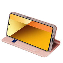 Заредете изображение във визуализатора на галерията – Dux Ducis Skin Pro case with flap and card slot for Xiaomi Redmi Note 13 5G - pink
