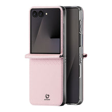 Заредете изображение във визуализатора на галерията – DUX DUCIS case BRIL for SAMSUNG Z Flip 8 pink
