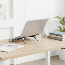 Заредете изображение във визуализатора на галерията – FORCELL F-GRIP Fold Stand H Pro desk holder szary
