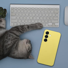Заредете изображение във визуализатора на галерията – Case SILICONE 2mm for SAMSUNG S26 Ultra compatible with MagSafe lemon
