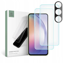Заредете изображение във визуализатора на галерията – Tech-Protect Supreme Set for Samsung Galaxy A54 5G 2x Tempered Glass for Display / Tempered Glass for Camera
