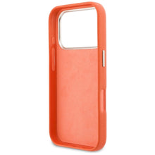 Заредете изображение във визуализатора на галерията – GUESS case for IPHONE 17 Pro Max GUHCP17X5PS4RGGO (PU FW Resin Logo) orange
