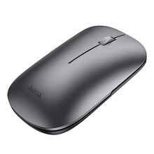 Заредете изображение във визуализатора на галерията – Wireless mouse dual-mode (Bluetooth, 2.4G) 1600 dpi Hoco GM43 grey
