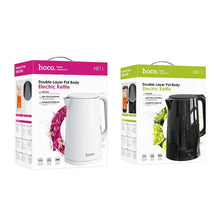 Заредете изображение във визуализатора на галерията – HOCO electric kettle 1,7L HE11 black

