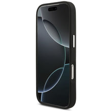 Заредете изображение във визуализатора на галерията – KARL LAGERFELD case for IPHONE 17 Pro KLHCP17LPSFDHPOK (FW Grained PU W/ K&amp;C Heads Pin &amp; Logo) black
