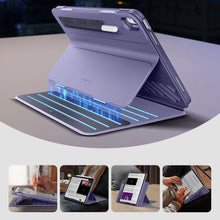 Заредете изображение във визуализатора на галерията – ESR Shift Magnetic case for iPad Air 10.9'' 4/5 2020-2022 / 11.6'' 2024 - purple
