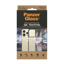 Заредете изображение във визуализатора на галерията – PanzerGlass ClearCase antibacterial case for iPhone 14 Pro Max - transparent and black
