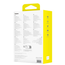 Заредете изображение във визуализатора на галерията – Baseus Qpow Pro+ 10000mAh 22.5W powerbank with built-in USB-C cable and display - black

