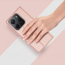 Заредете изображение във визуализатора на галерията – DUX DUCIS wallet case SKIN PRO for REDMI NOTE 14 4G (163,25mm) rose
