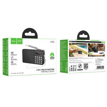 Заредете изображение във визуализатора на галерията – Portable radio Hoco HI50 black
